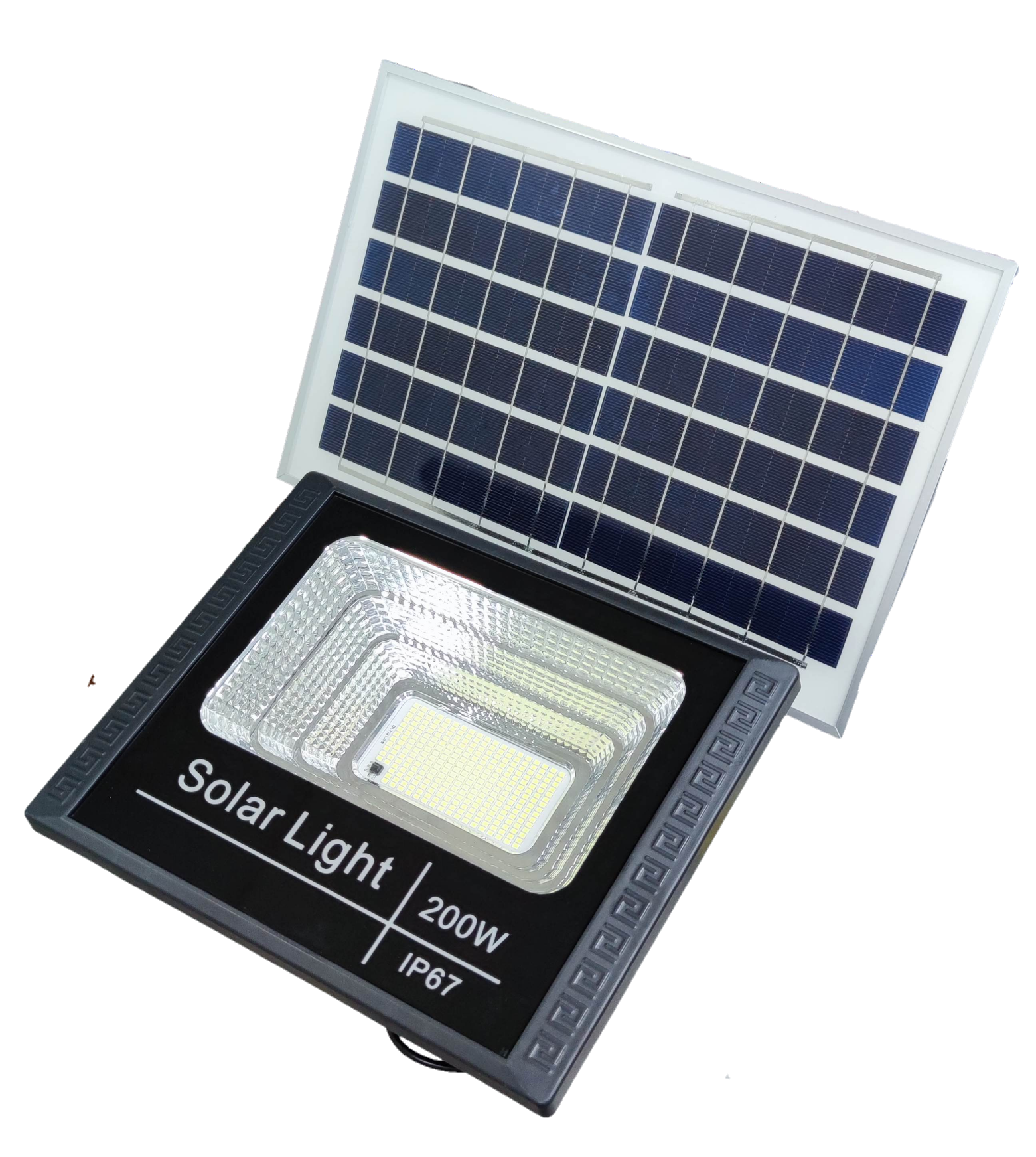 200W Solar Flood Light with Solar Panel and Flood Light Lazada PH