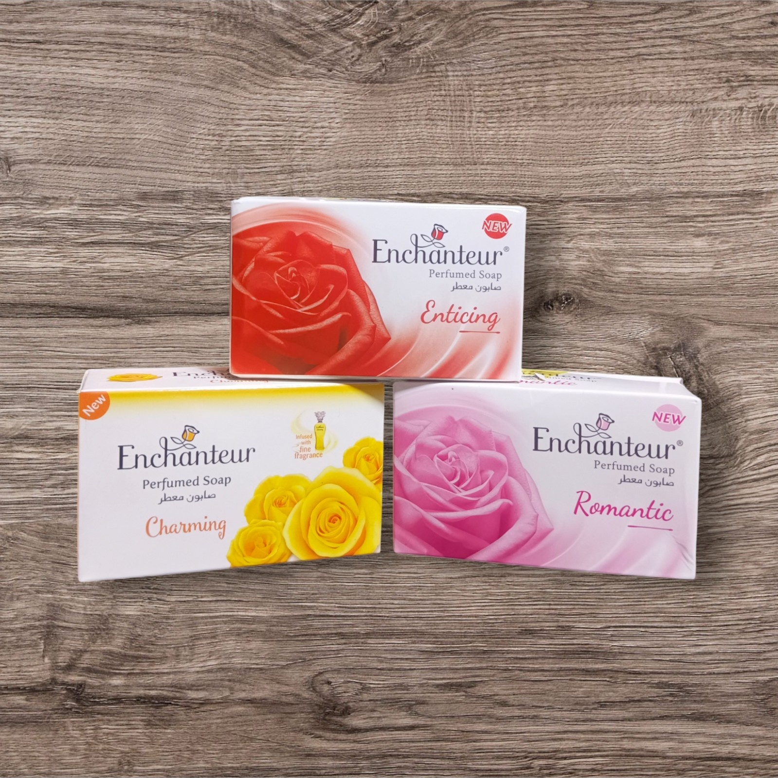 Enchanteur Perfume Bar Soap per pc Anti-Aging Moisturizing Soap