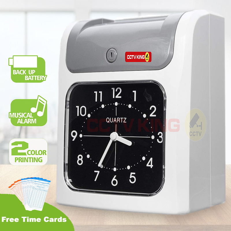 CCTV KING Bundy Clock, Time Recorder, Time Attendance Bundy Clock