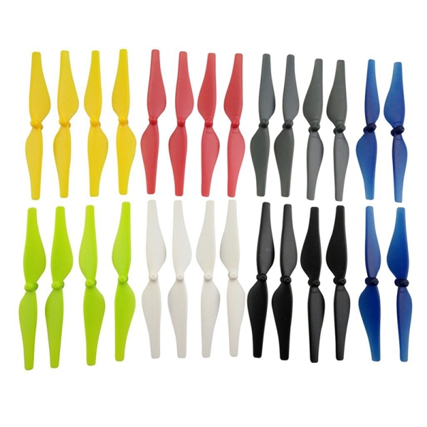 28PCS/7 Colors Set CW CCW Quick Release Drone Propellers for DJI Tello Mini Drone Propeller Props Spare Parts