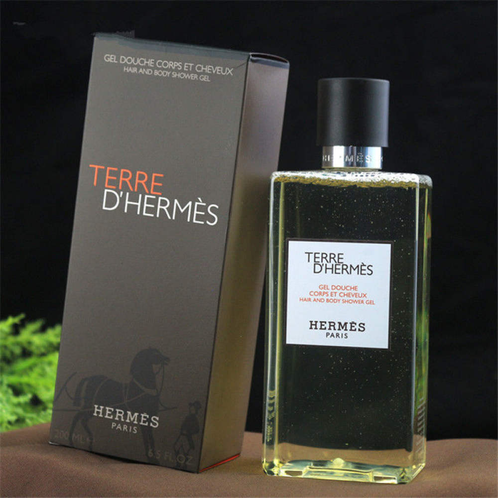 Hermes earth men's shampoo and shower gel 200ML direct mail from France
