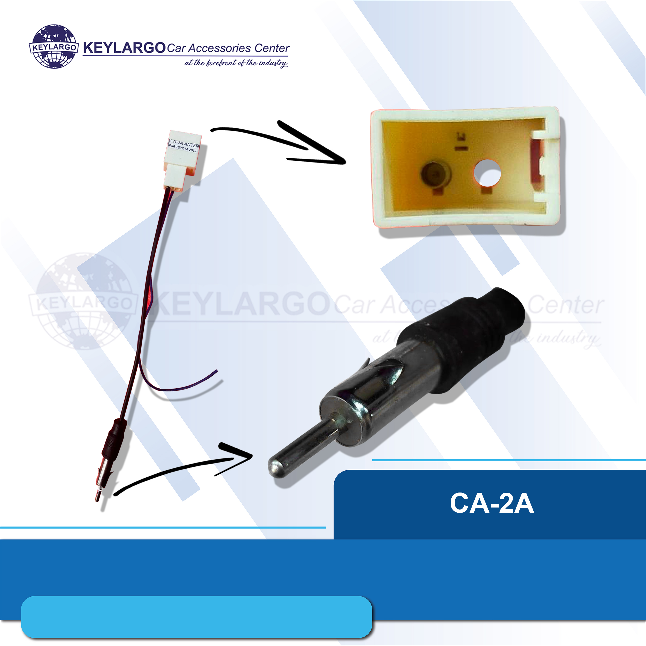 Toyota Antenna Adapter Blue Wire atelieryuwa.ciao.jp