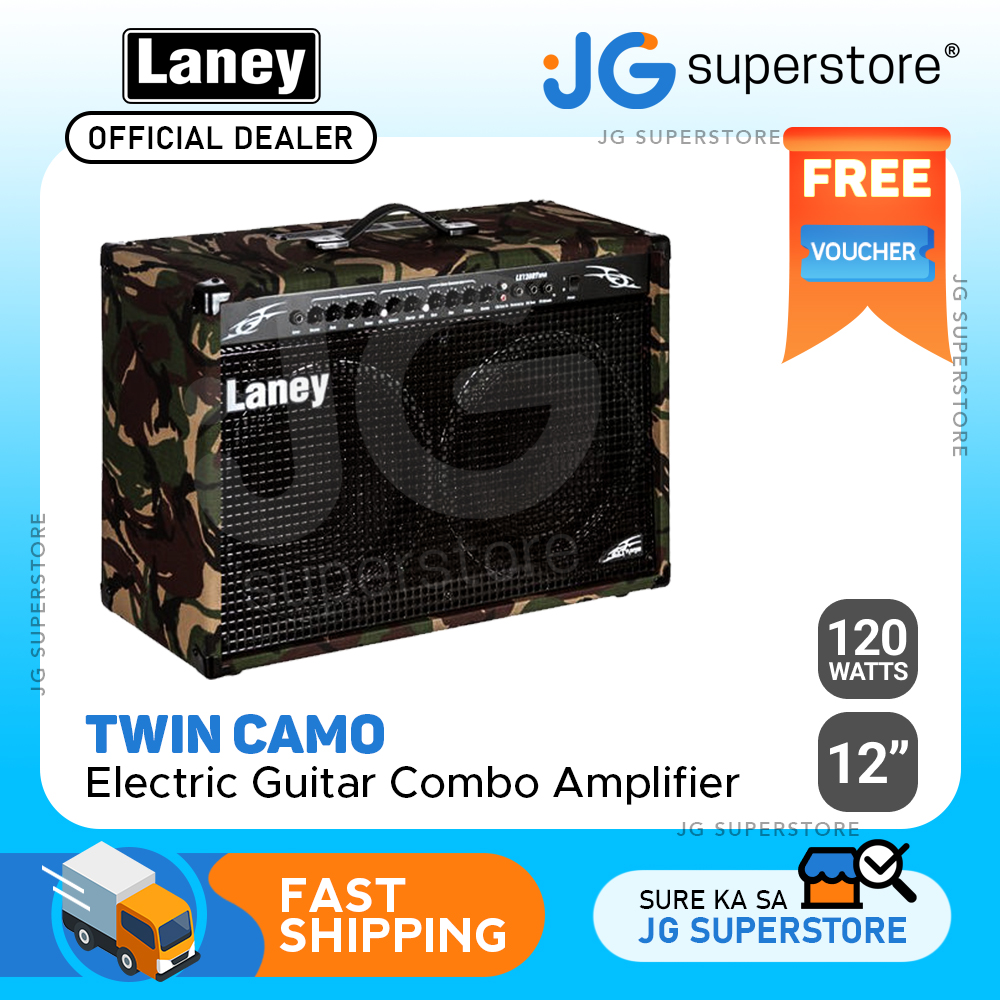 Laney LX120R TWIN SPEAKERS (CAMOUFLAGE) 120Watts 2x12Inches Guitar  Amplifier | JG Superstore | Lazada PH