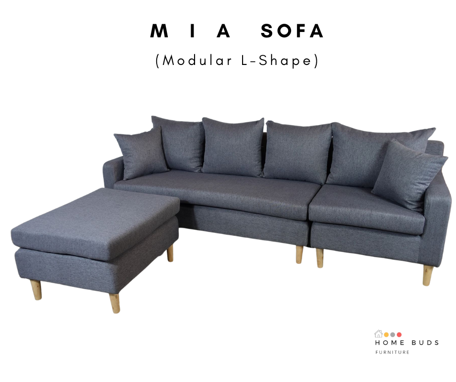 HOME BUDS FURNITURE MIA High Quality and Durable Modular Sofa Set L