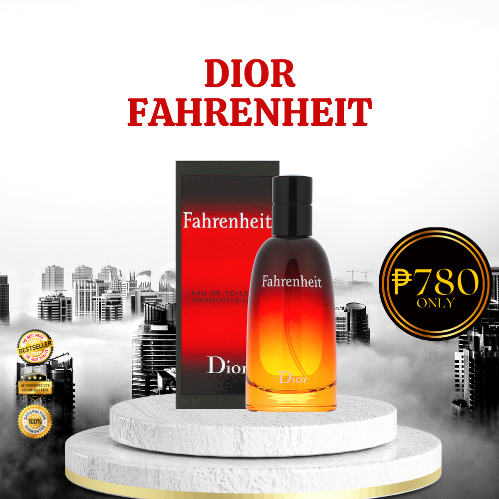 Authentic Tester Fahrenheit Perfume For Men | Lazada PH