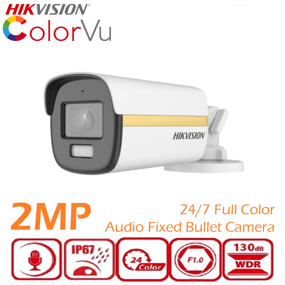 Hikvision Colorvu Series DS CE DF T PF DS CE DF T PFS Mm No Audio With Audio Over