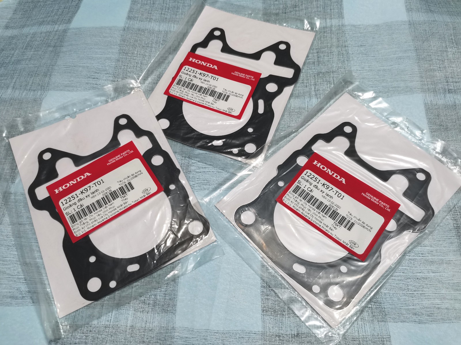 Genuine Honda Cylinder Head Gasket(Metal) ADV 150 & NEW PCX 150 Lazada PH