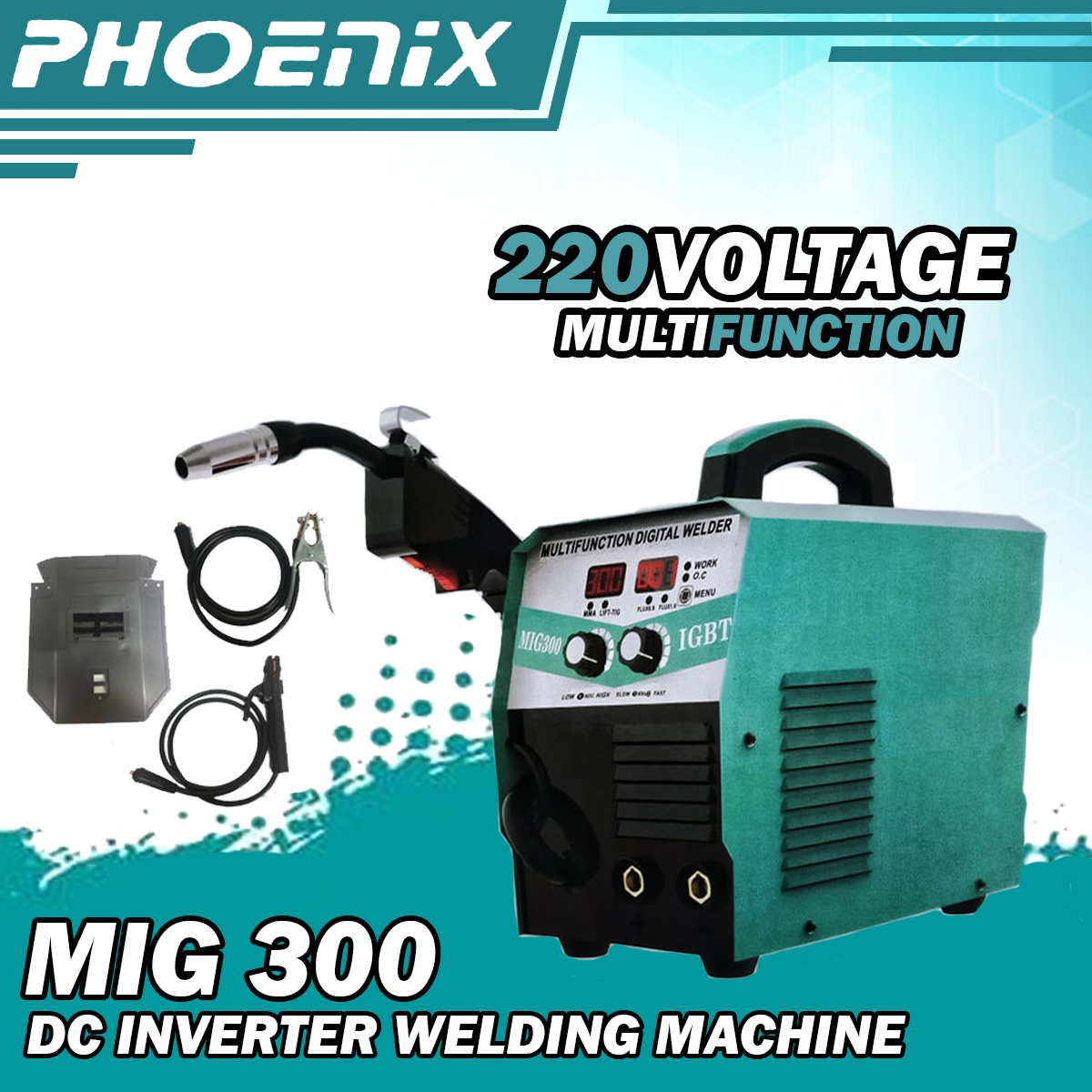 PHOENIX Inverter Welding Machine MIG300 Lazada PH