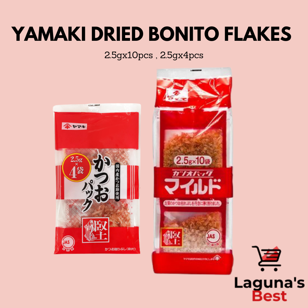 Bonito　Flakes　2.5gx10　Yamaki　Lazada　PH　Dried　pcs