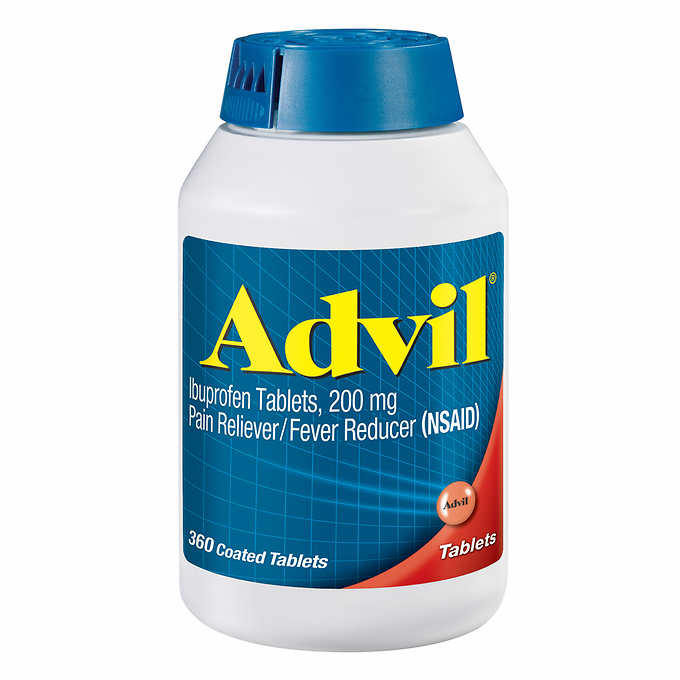 Advil Ibuprofen 200 mg Pain Reliever/Fever Reducer 360 Tablets