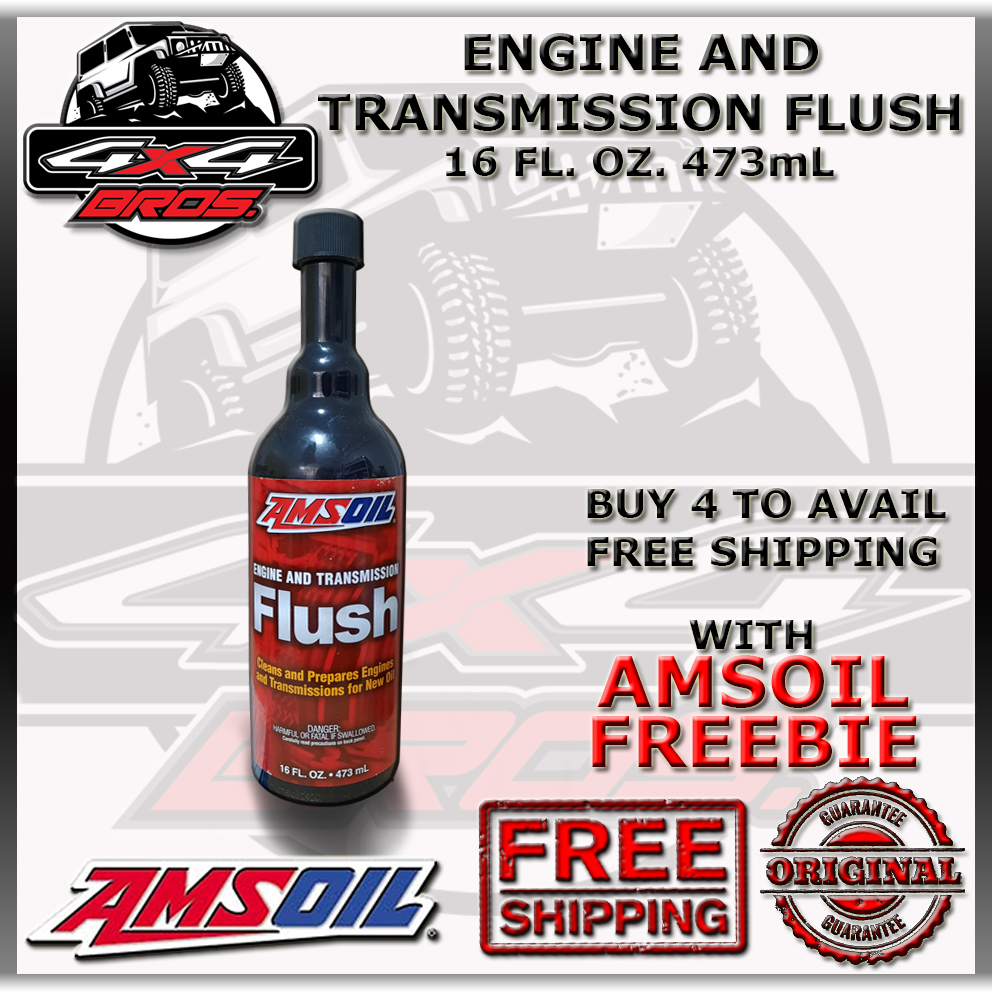 AMSOIL ENGINE AND TRANSMISSION FLUSH 16FL. OZ. 473mL W/ FREEBIE Lazada PH