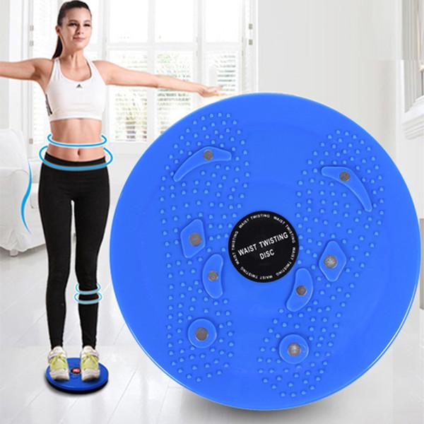 GEMINI SHOPPING SALE Waist Twisting Disc Figure Balance Rotating Trimmer  Fitness Board (Blue) Core Waist Twisting Disc The twisting motion  effectively burns calories and combines the benefits of aerobic exercise  with the