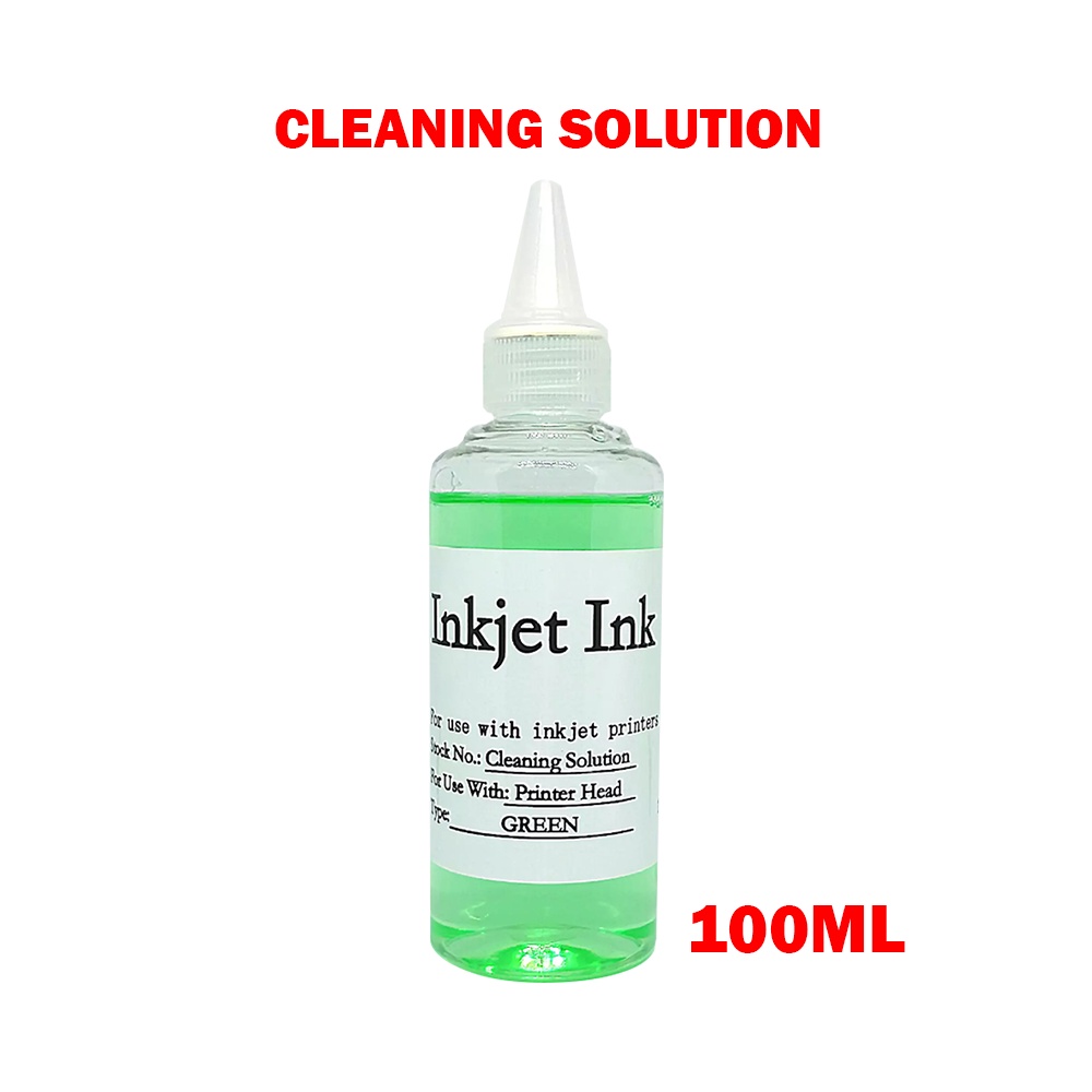 Printer Head Cleaning Solution 100ml with SYRINGE Hose Lazada PH