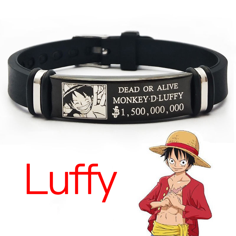Cartoon Bracelet Creative Peripheral Bracelet Luffy Chopper Zoro The