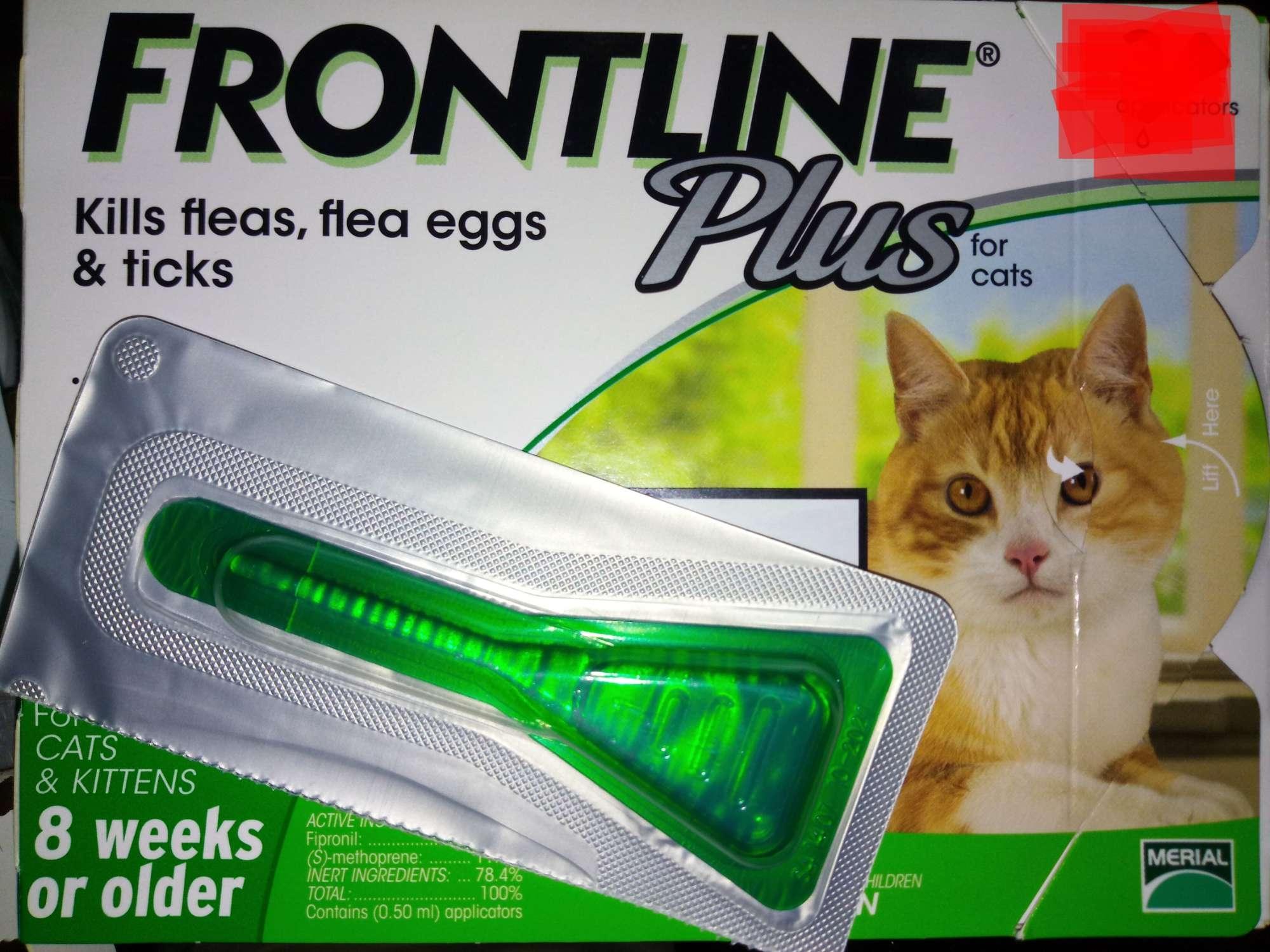 Frontline Plus For Cats Reviews PetsWall