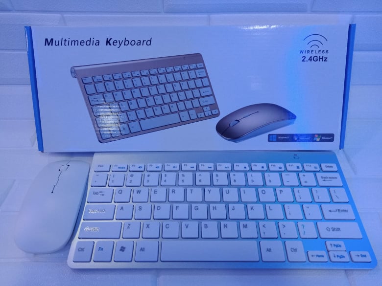 K908 2.4GHz Mini Slim Multimedia Wireless Keyboard And Mouse Set