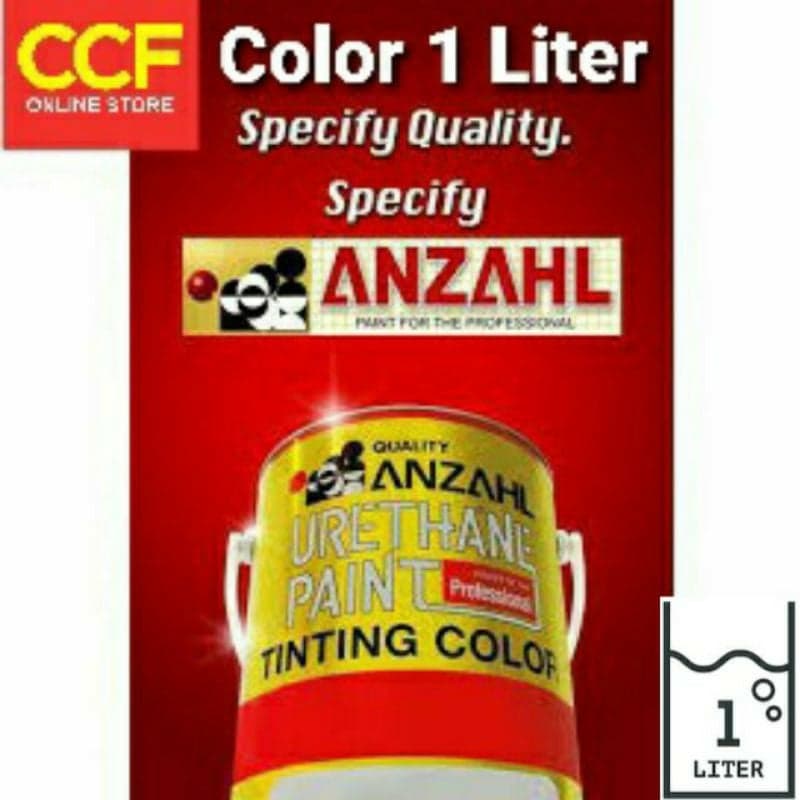 Anzahl Urethane Paints Hi Sparkle Fine Silver 1 Liter (No Catalyst