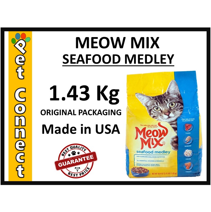 Meow mix hotsell seafood medley