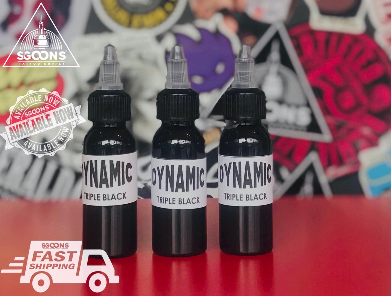 Triple Black Tattoo Ink - 1 oz. Bottle