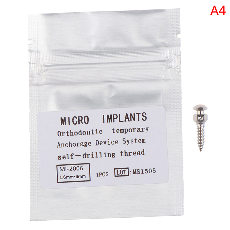 Ministar Dental Orthodontic Micro Implants Mini Screw Self-Taping Anchorage mix sizes