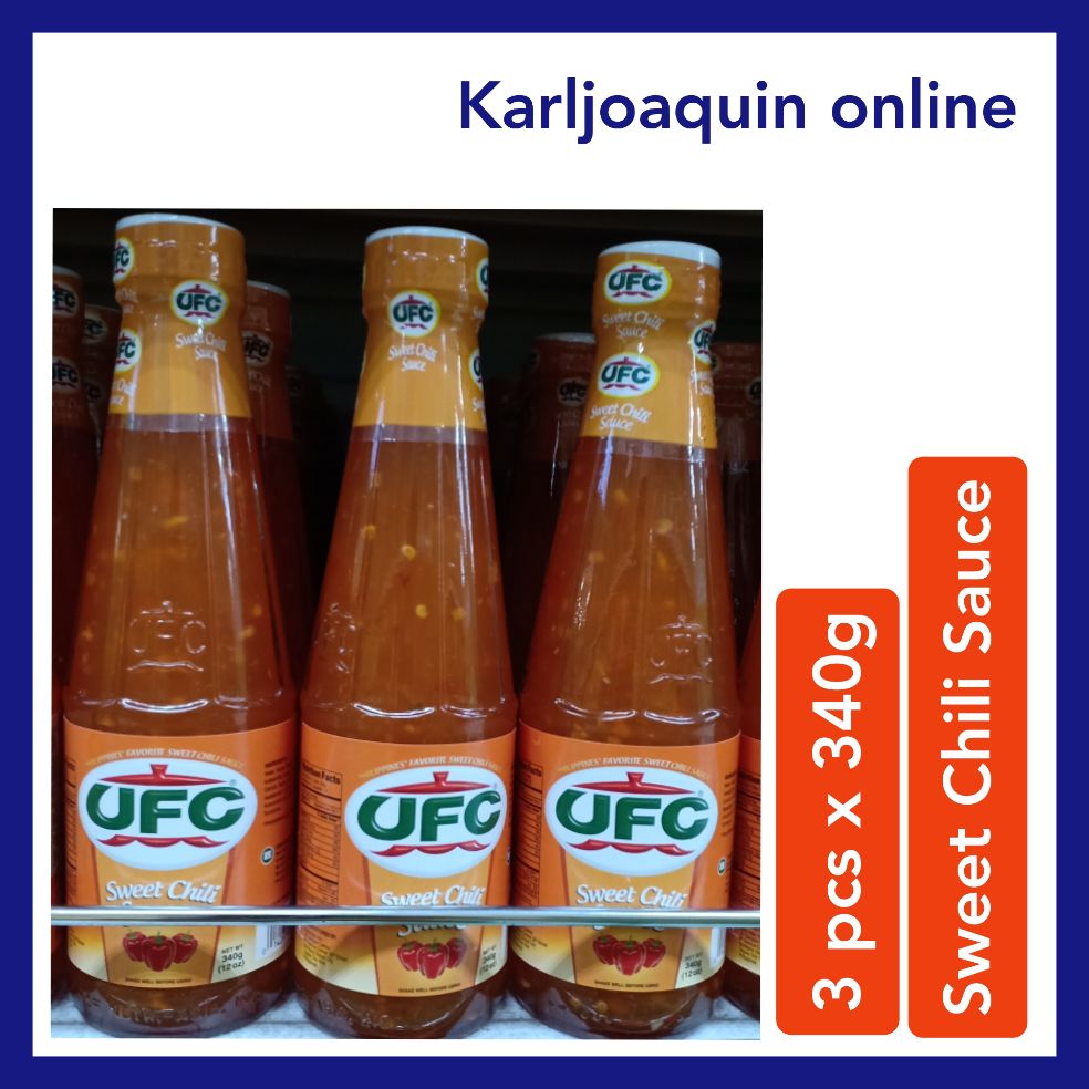 UFC Sweet Chili Sauce 3 pcs x 340g Lazada PH