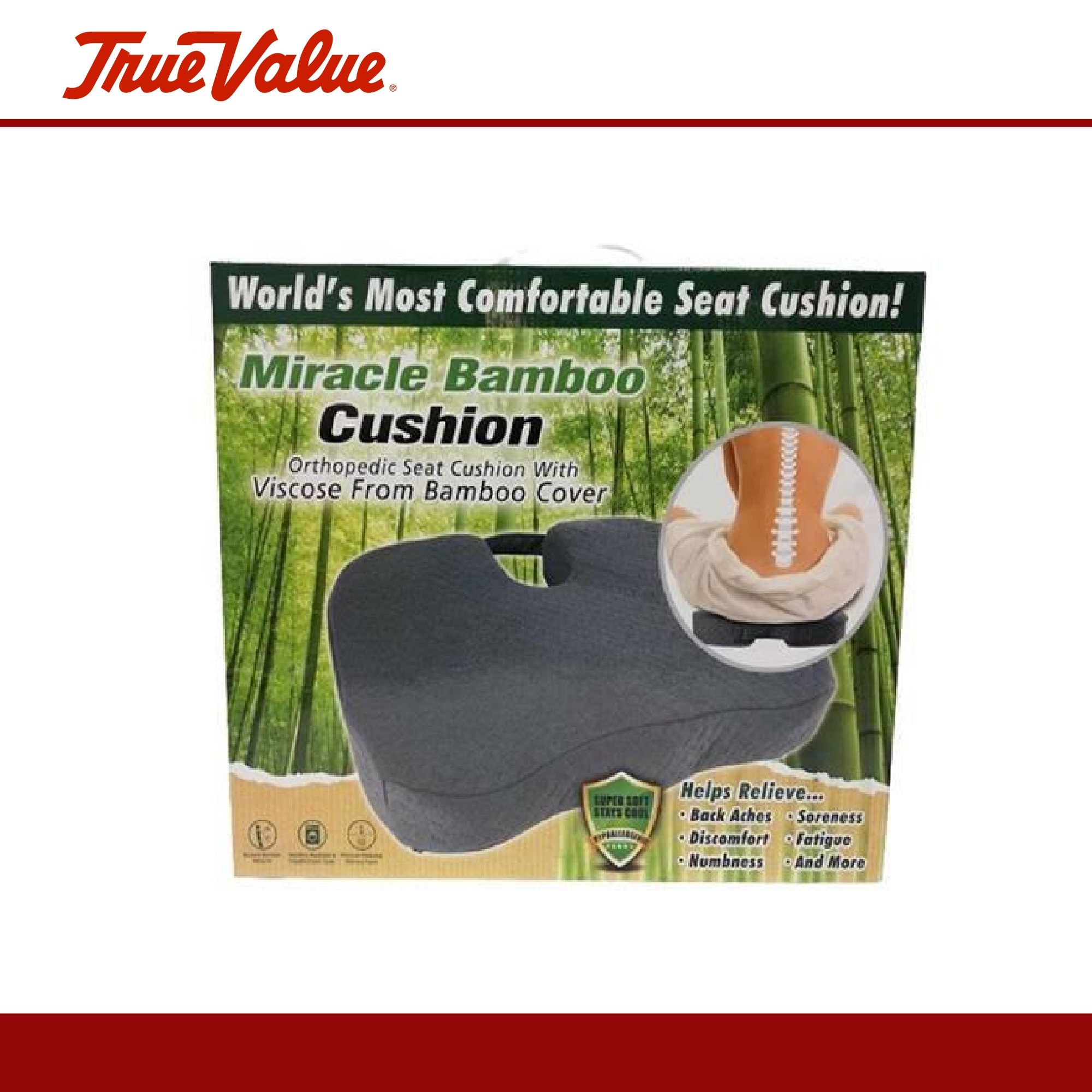 Miracle Bamboo Orthopedic Cushion | Collections Etc.