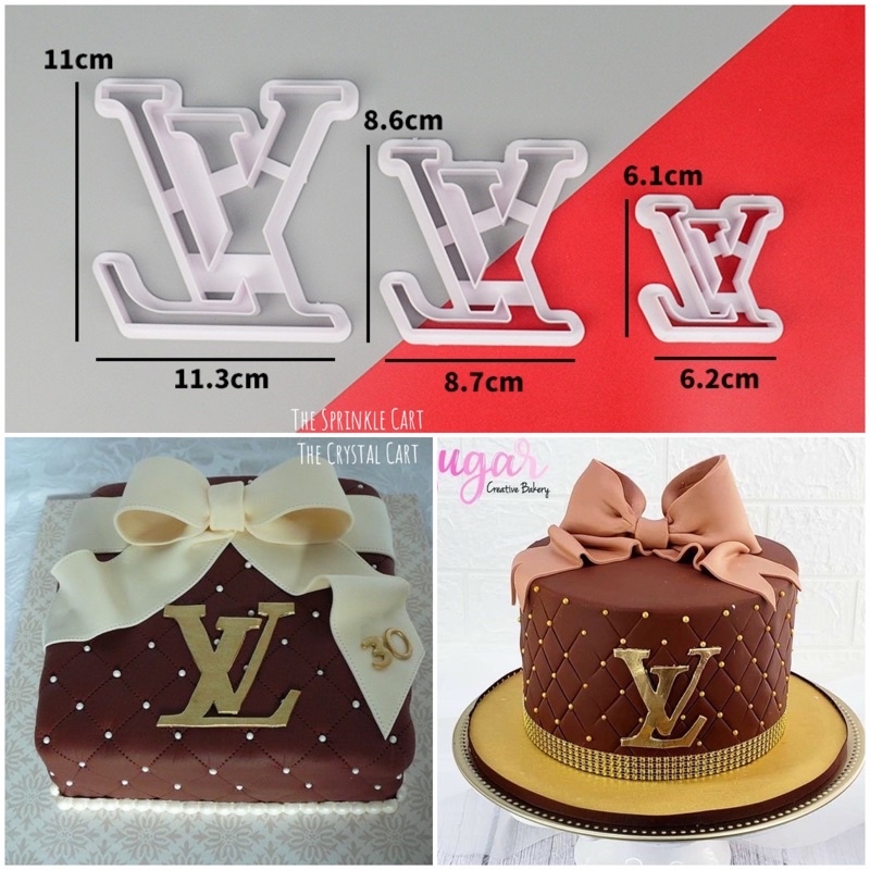 Louis Vuitton Layer Cake - Classy Girl Cupcakes