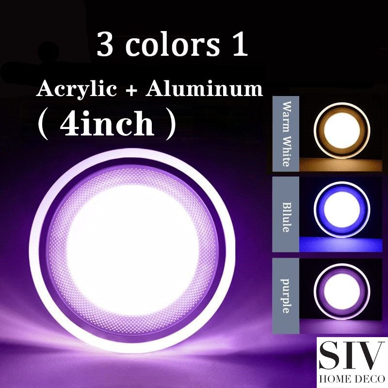 LED Downlight Recessed Pin Lights, 3 Color Temperature 2 Years Warrenty