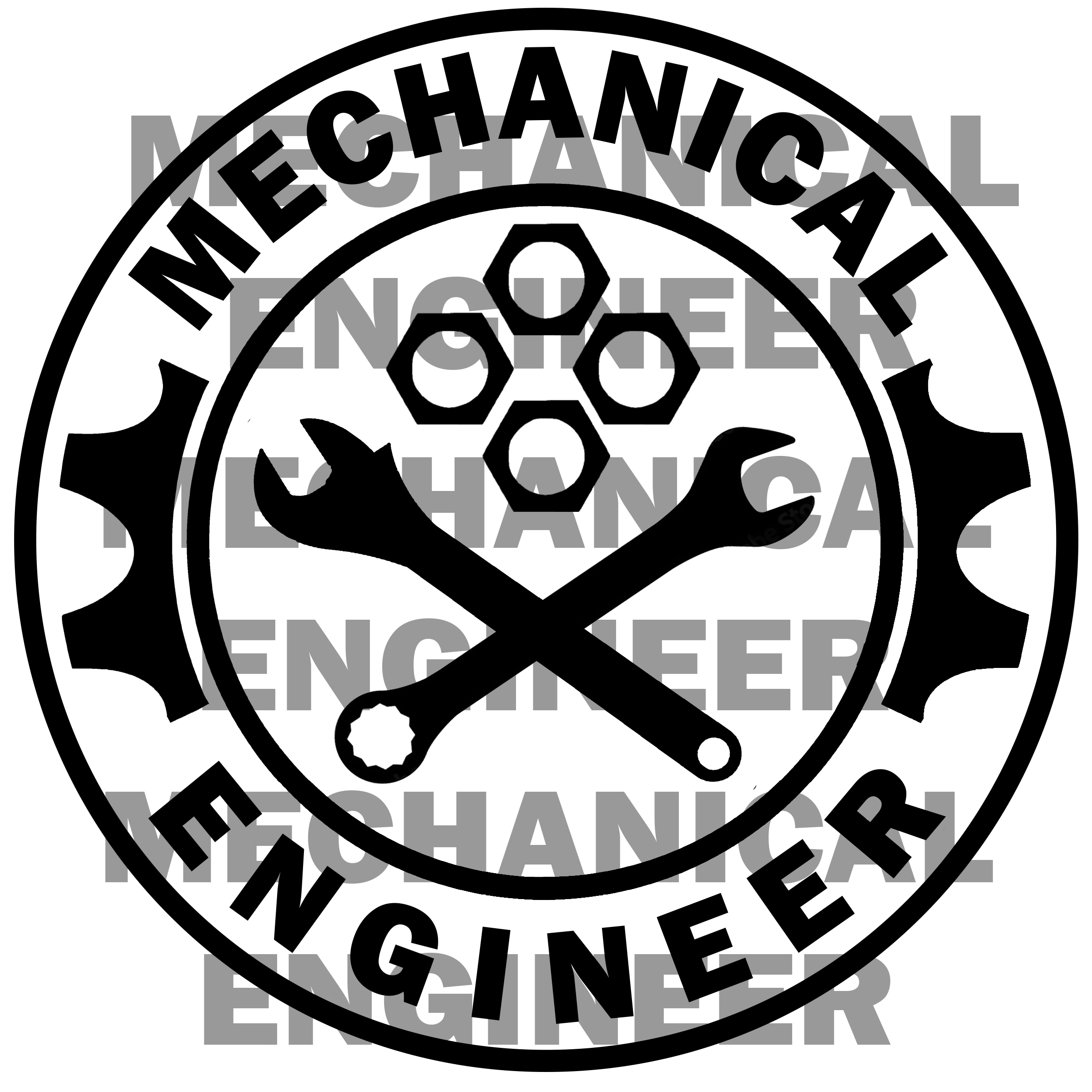 MECHANICAL ENGINEER CAR VINYL STICKER CUTOUT/DIECUT ALL WEATHER CONDITION, WATERPROOF V1 Lazada PH