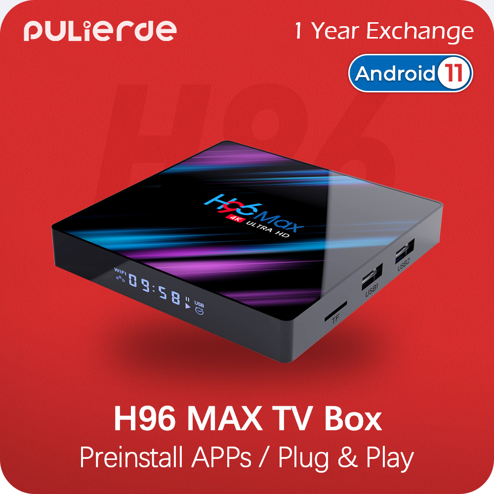 H96 Max 4k Ultra HD Android tv box 