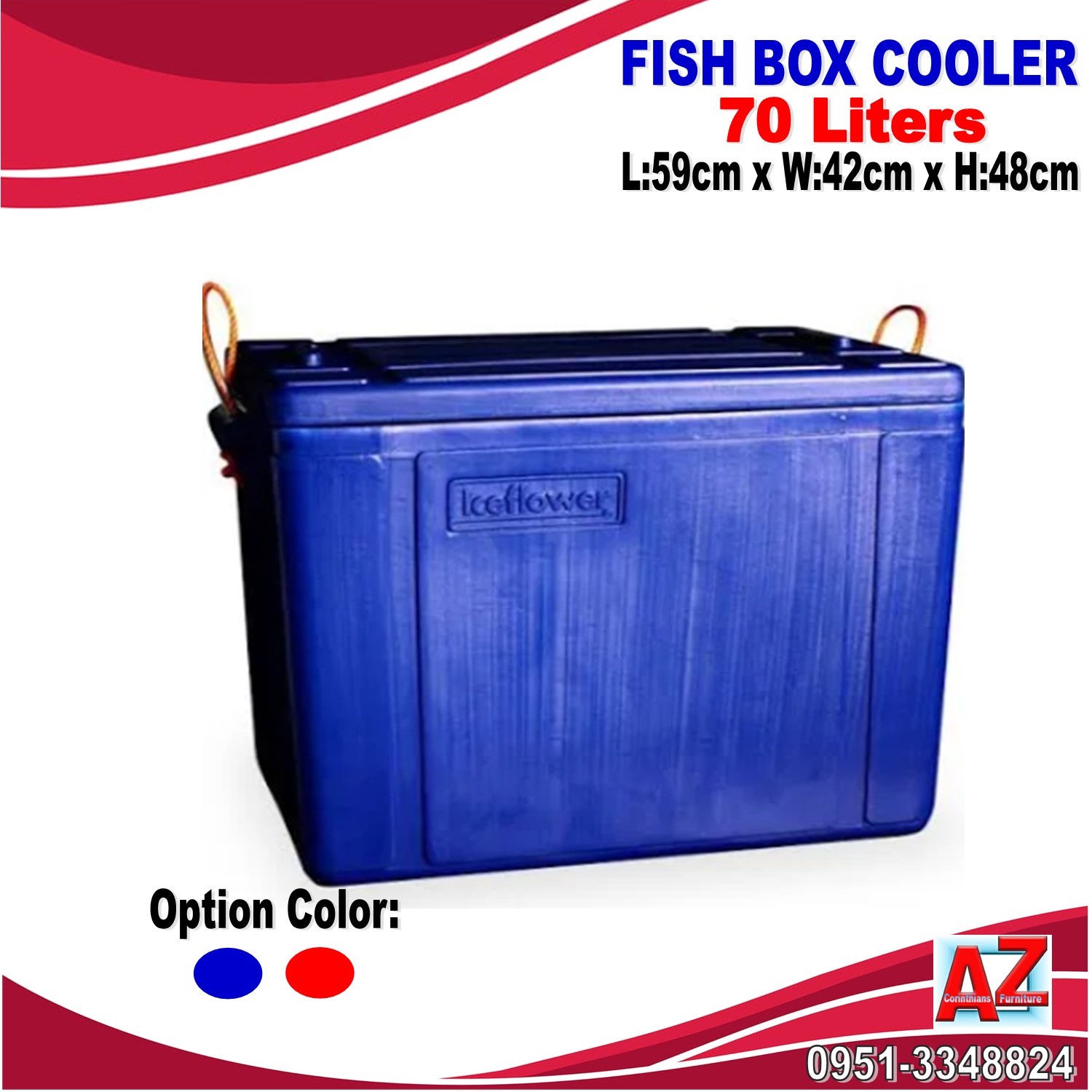 Fish Box Cooler for Frozen Seafood 70 Liters Lazada PH