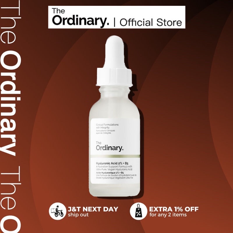 The Ordinary Hyaluronic Acid 2 B5 Serum Moisturizer Skin Essence Hydrate Moisturizing 30ml 7227