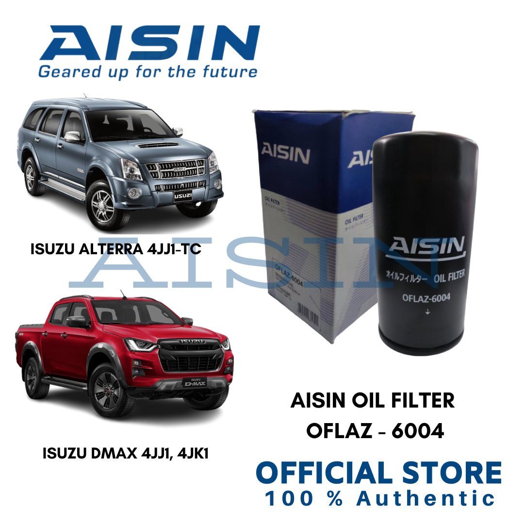 AISIN OIL FILTER FOR ISUZU ALTERRA 4JJ1-TC, ISUZU DMAX 4JJ1, 4JK1 ...