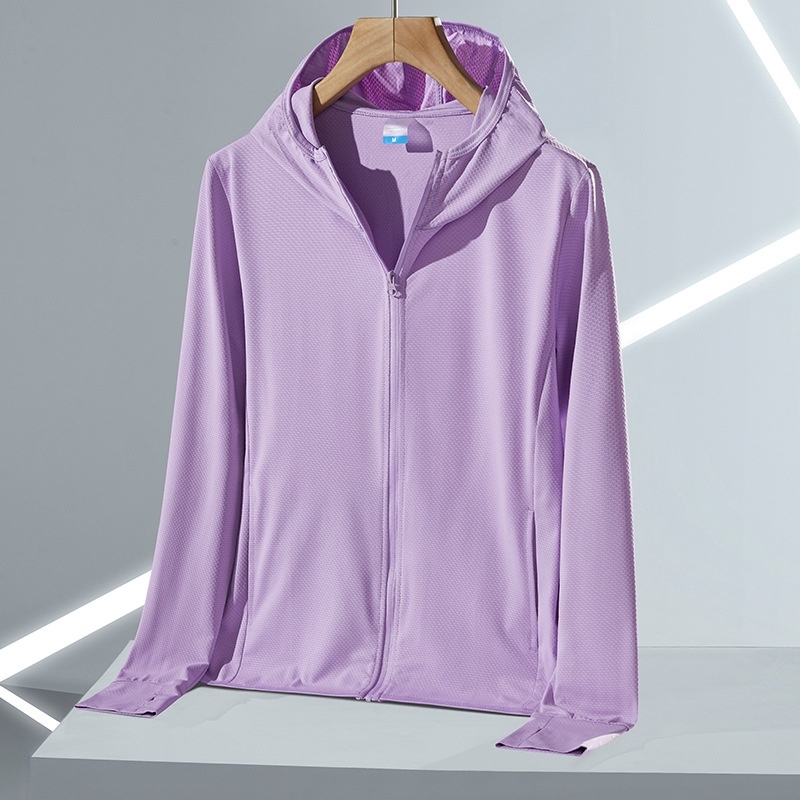 Uniqlo Women AIRism Jacket Windbreaker Outdoors Sun Protection Hooded