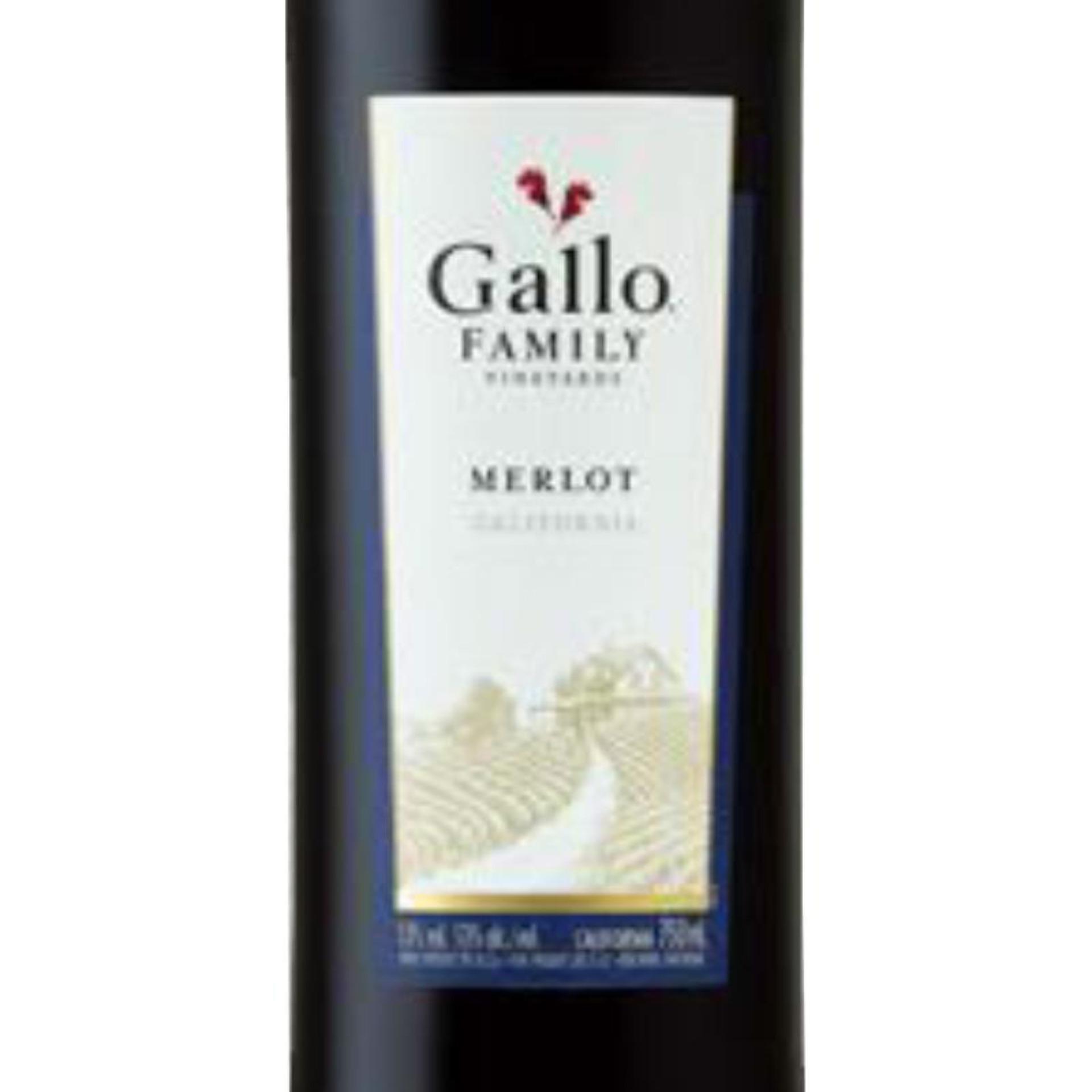 Gallo Family Vineyards MERLOT 13 Alcohol Content 750ml, 3PACK review and price