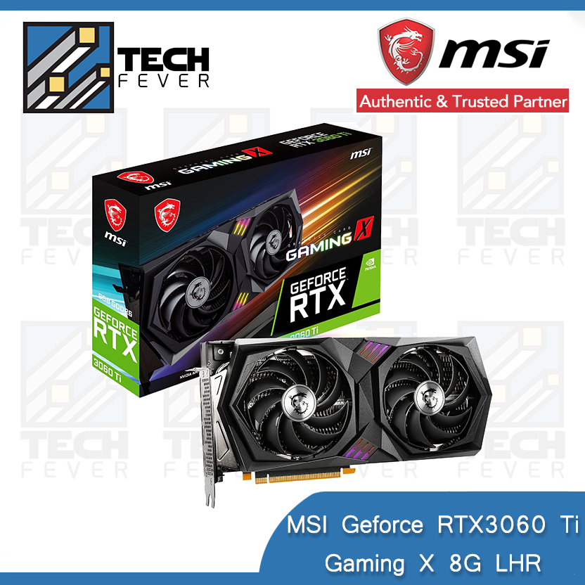 MSI GeForce RTX 3060 Ti Gaming X 8G LHR 8GB GDRR6 256-Bit HDMI/DP ...