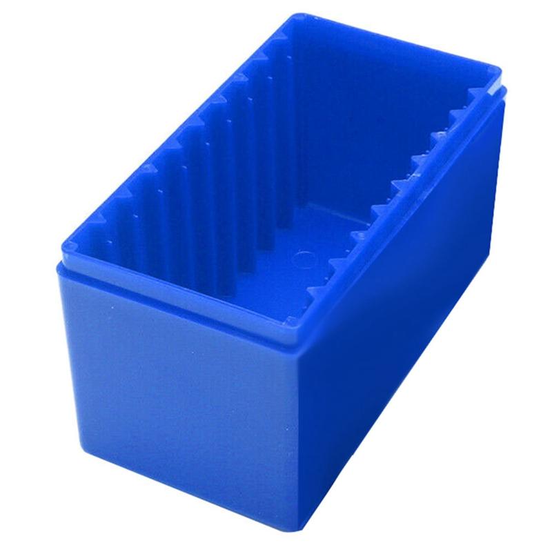 Square Plastic 10 Coin Capacity Holder Slab Storage Box Case Fit for ...