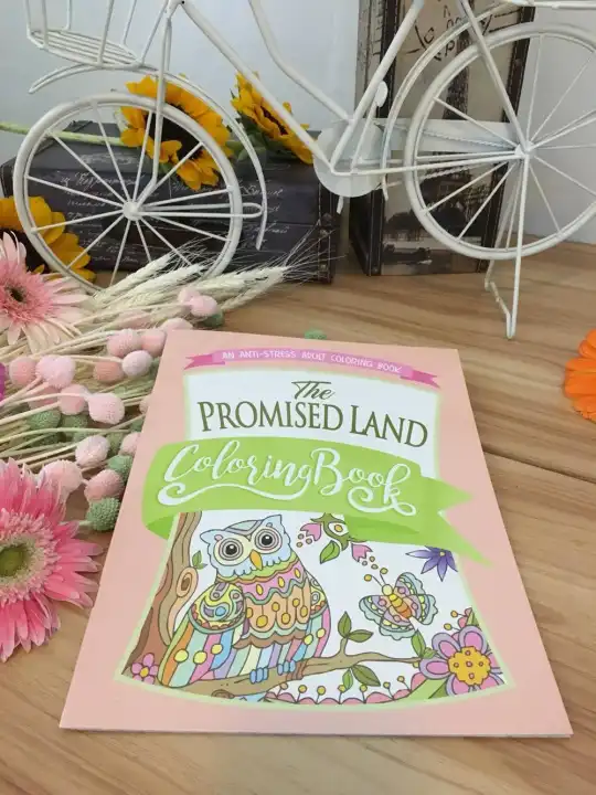 Download The Promised Land An Anti Stress Coloring Book For Adults Lazada Ph