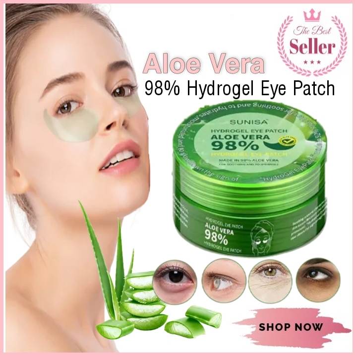 100 Effective TaNAKO Hydrogel eyepatch/ALOE VERA 98 WITH COLLAGEN