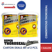 Super Thoroseal Gray Gallon - Carton Deals Set of 2 pcs