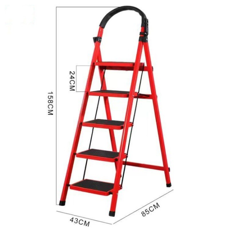 4/6 layers Aluminium alloy Folding Ladder Step Ladder Household Ladder