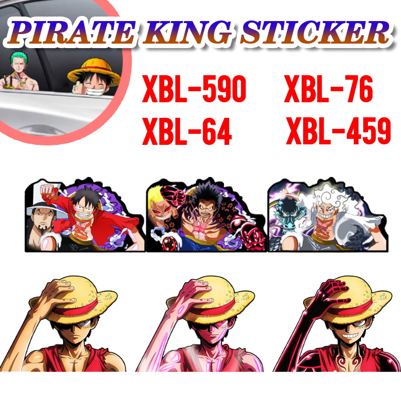 One Piece Anime Motion Sticker - Luffy Gear