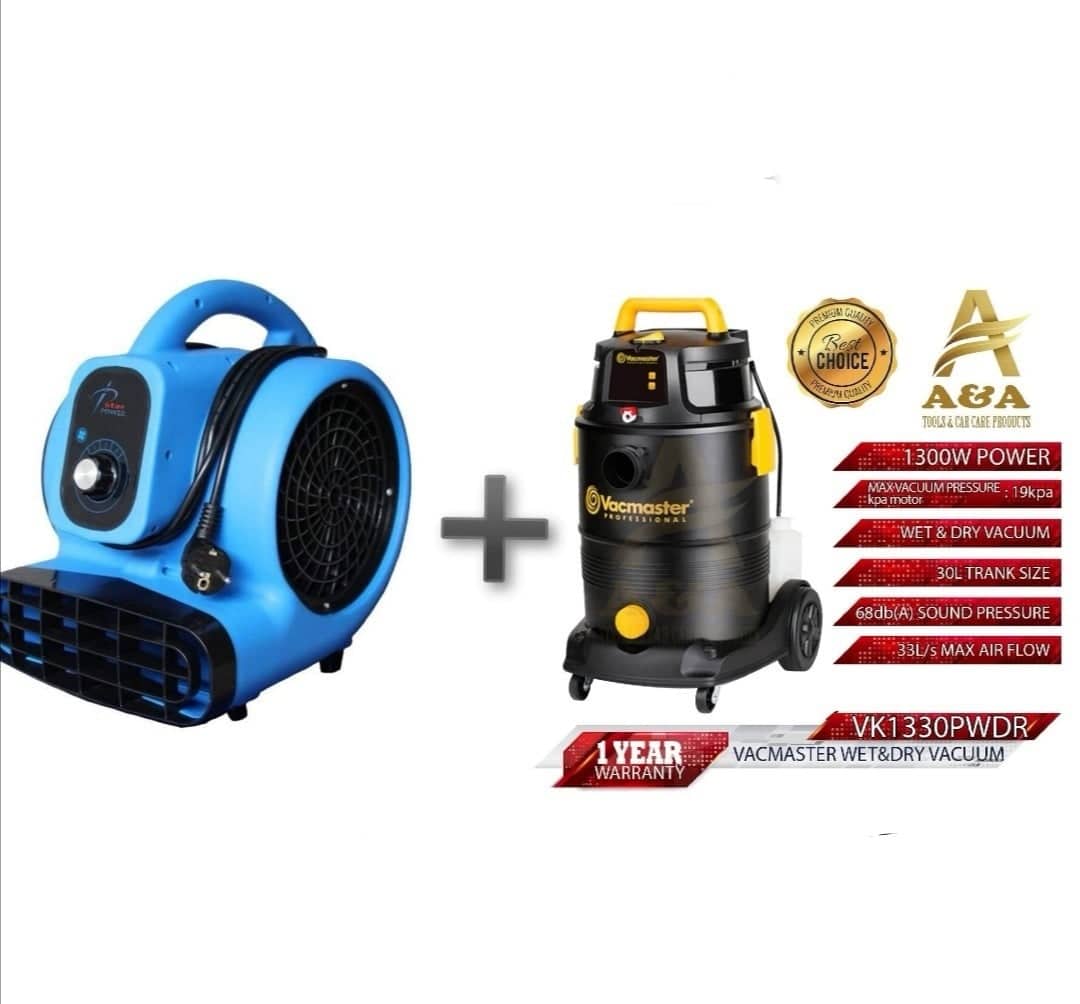 Vacmaster Beast Carpet Shampoo BUNDLE WITH CARPET DRYER / SGCB STEAMER