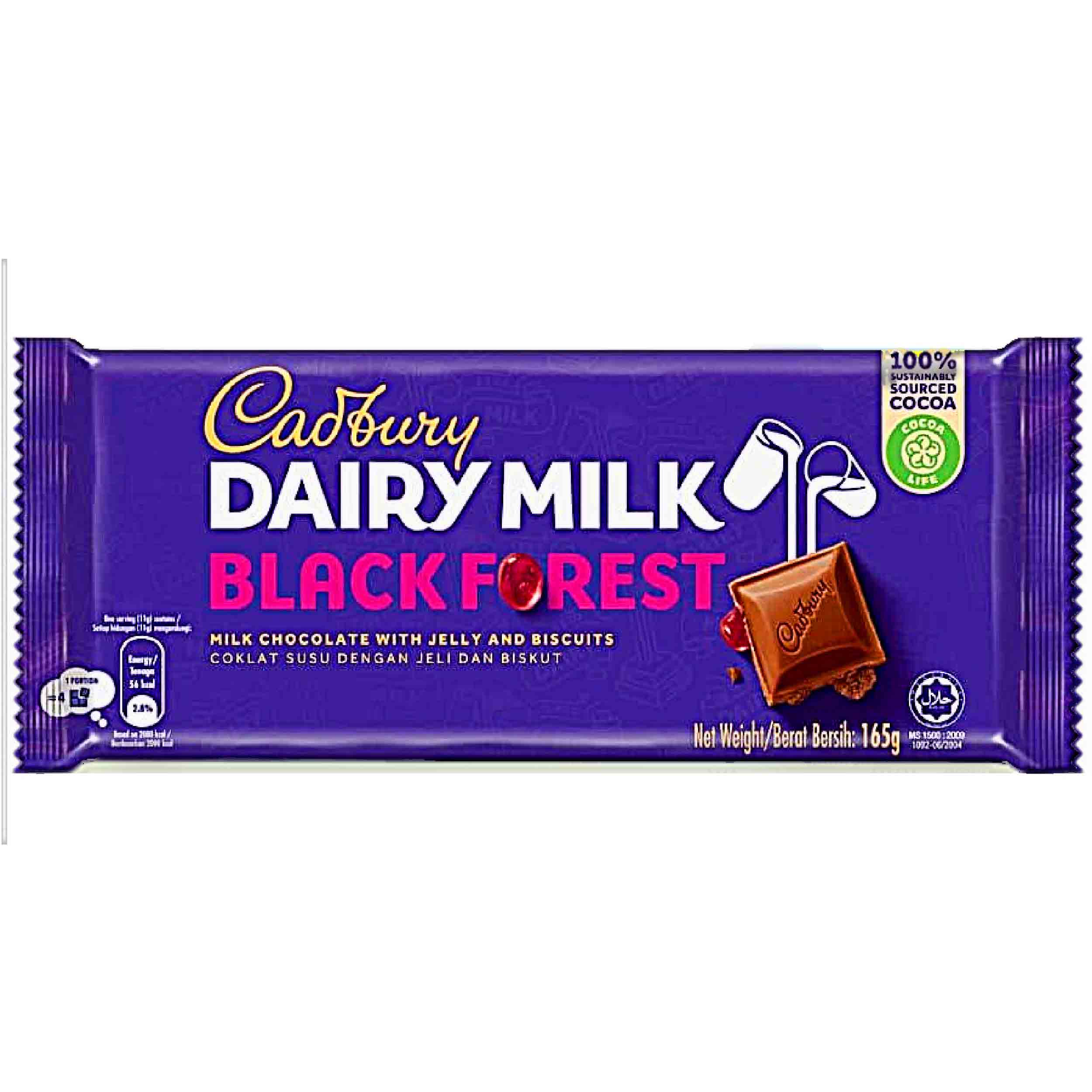 Cadbury Dairy Milk Black Forest 160g/165g Lazada PH