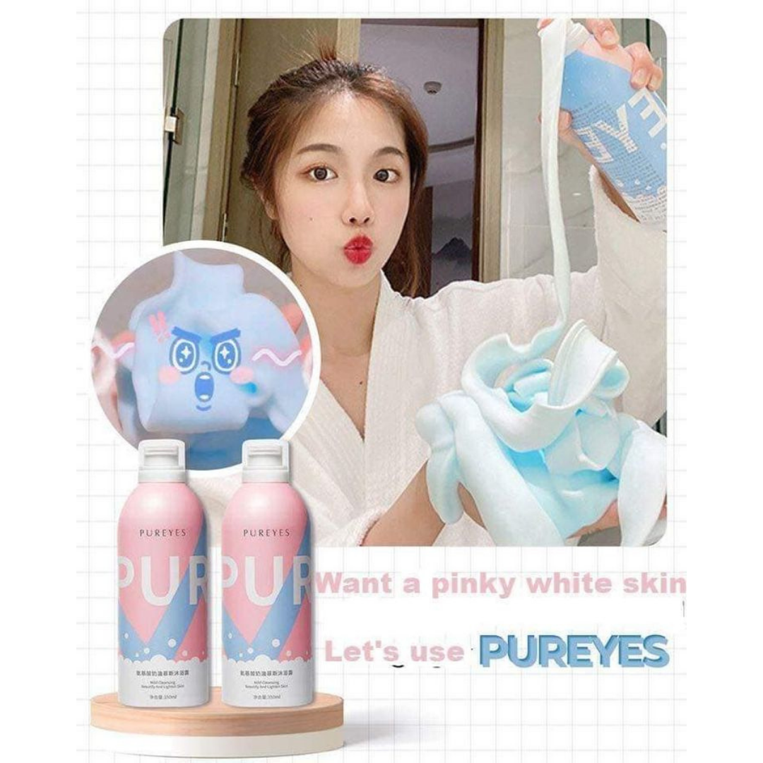 👩 ORIGINAL PUREYES SHOWER GEL MOISTURIZING AND REFRESHING BUBBLE SPA