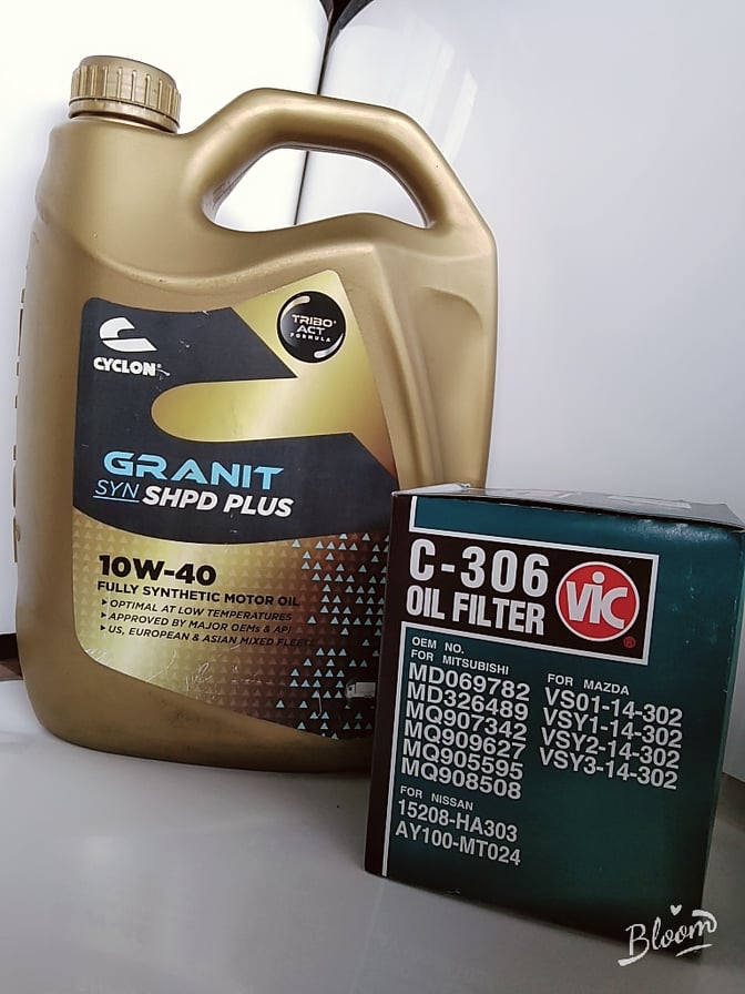 Cyclon Granit 10w-40 with Free C-306 Vic Oil Filter | Lazada PH