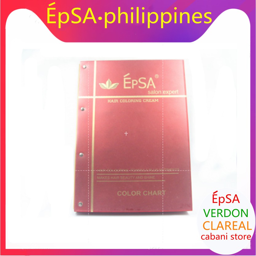EpSA Color CARD Color Chart One 54 colors 1001 Lazada PH