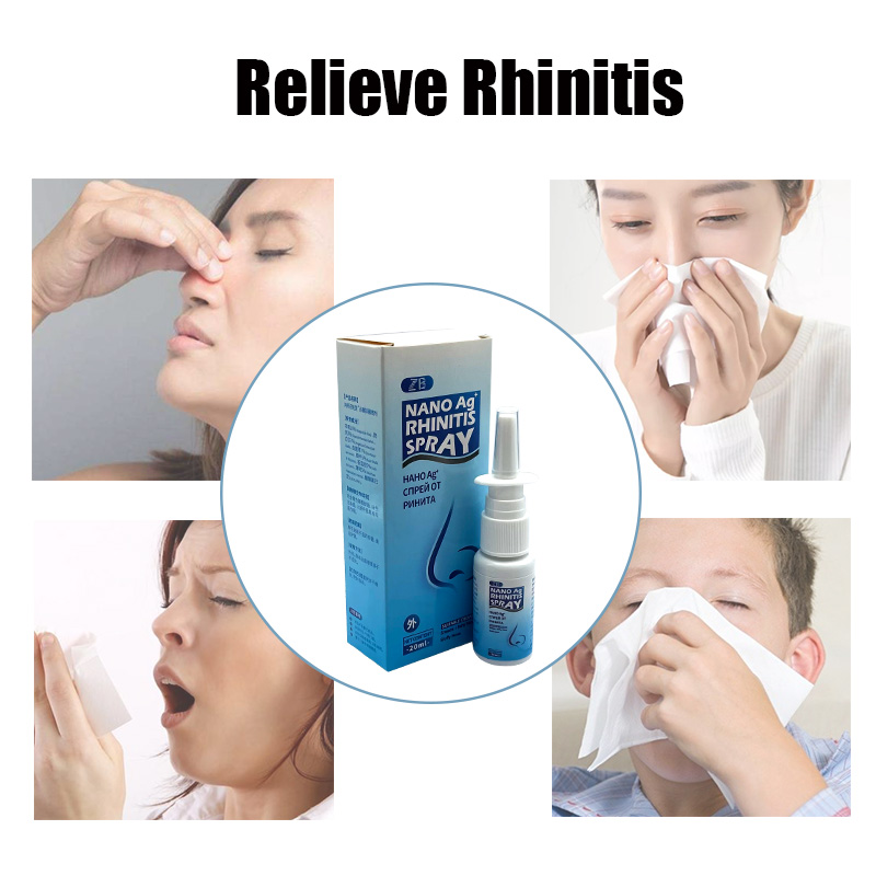 ZB 20ml Nano rhinitis spray allergic rhinitis treatment nasal spray ...