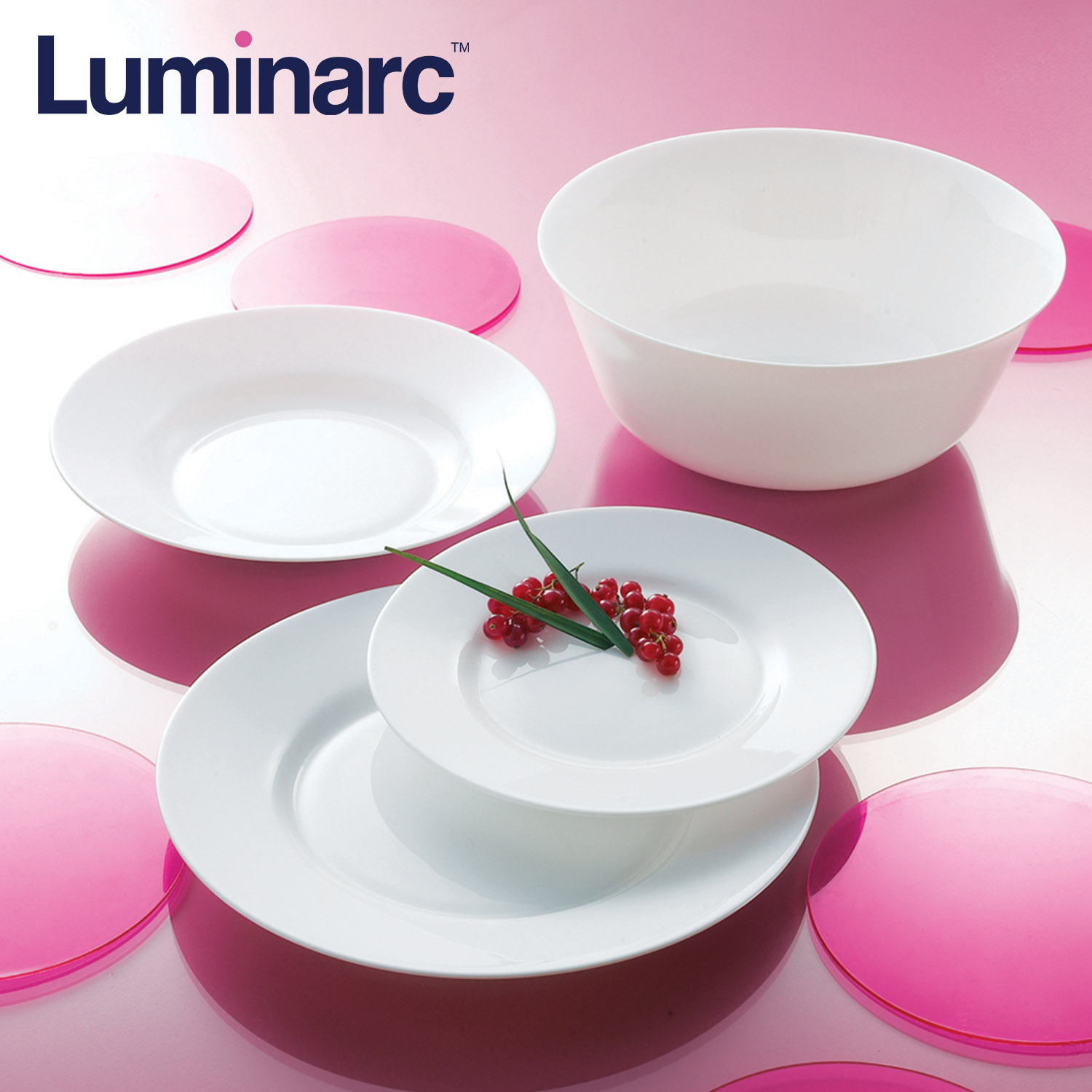 Luminarc Everyday 19Pc Dinner Set White N5715 | Lazada PH