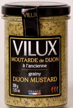 Vilux Dijon Grainy  Mustard 200 gr